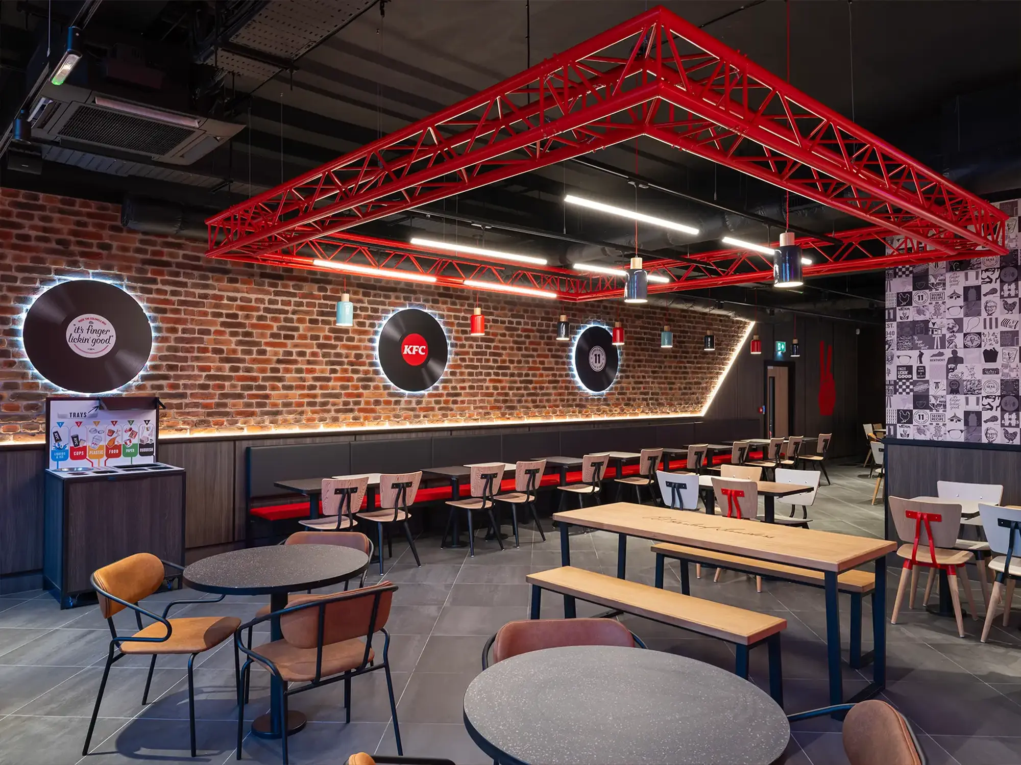 KFC Flagship interior