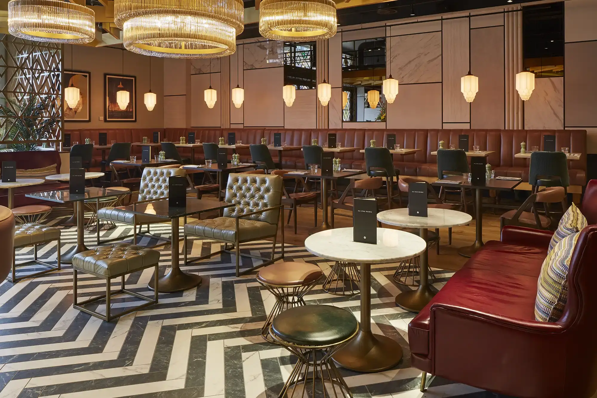 All Star Lanes interior