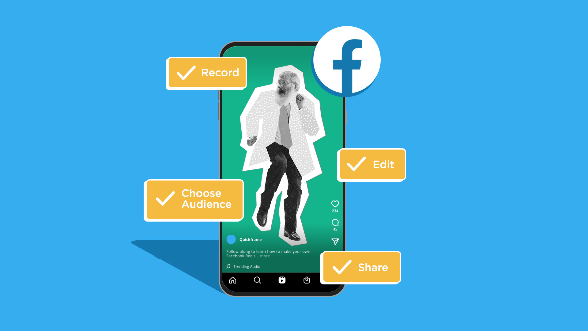 How to Make a Reel on Facebook: Step-By-Step Guide - QuickFrame ...