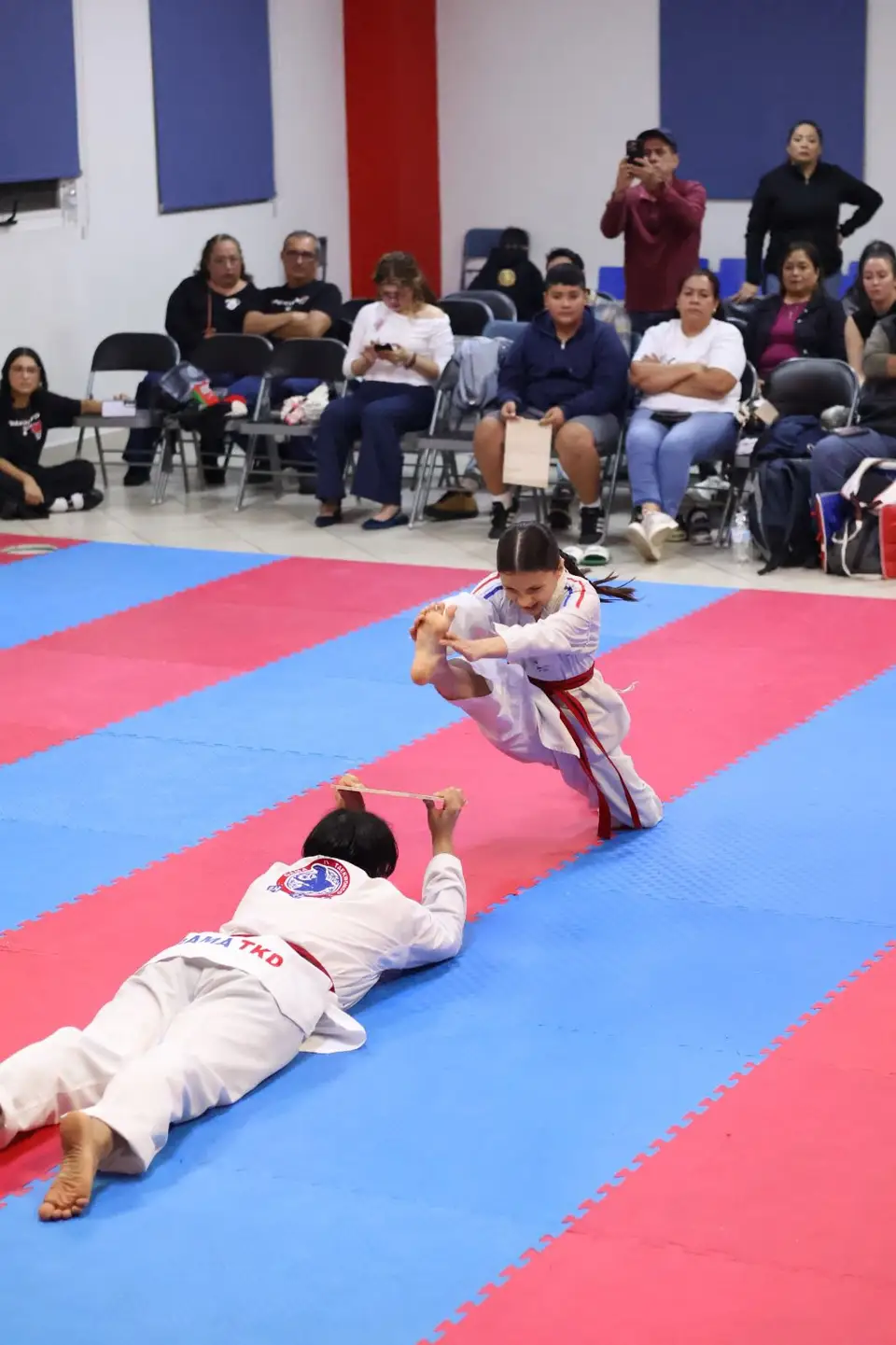 Exhibición de técnicas de Taekwondo Monterrey Cumbres