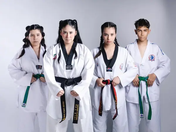 Alumnos competidores de Taekwondo en Monterrey