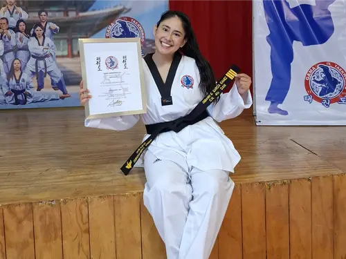 Sabonim Debanhi Gisell García Gamez - Instructora de Taekwondo en Monterrey Cumbres