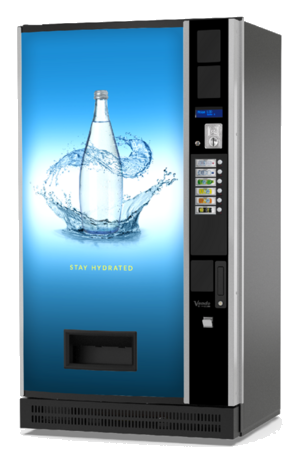 SandenVendo Bottle & Can Design SuperStack