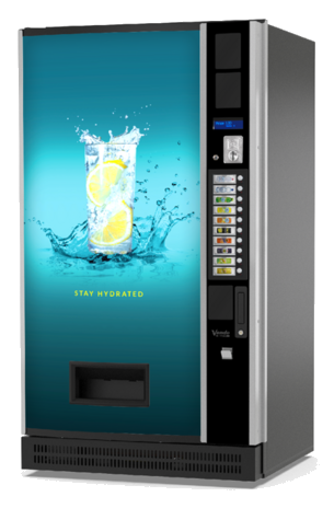 SandenVendo Bottle & Can Design Flexstack