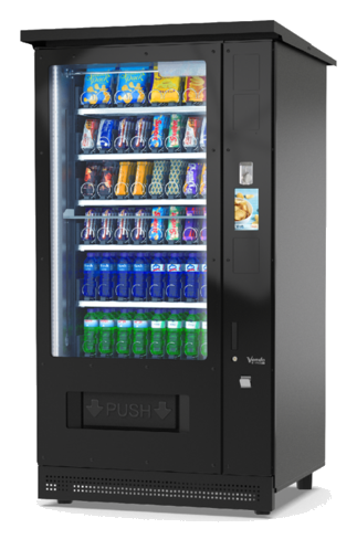 SandenVendo G-Snack Design Touch 8 Outdoor