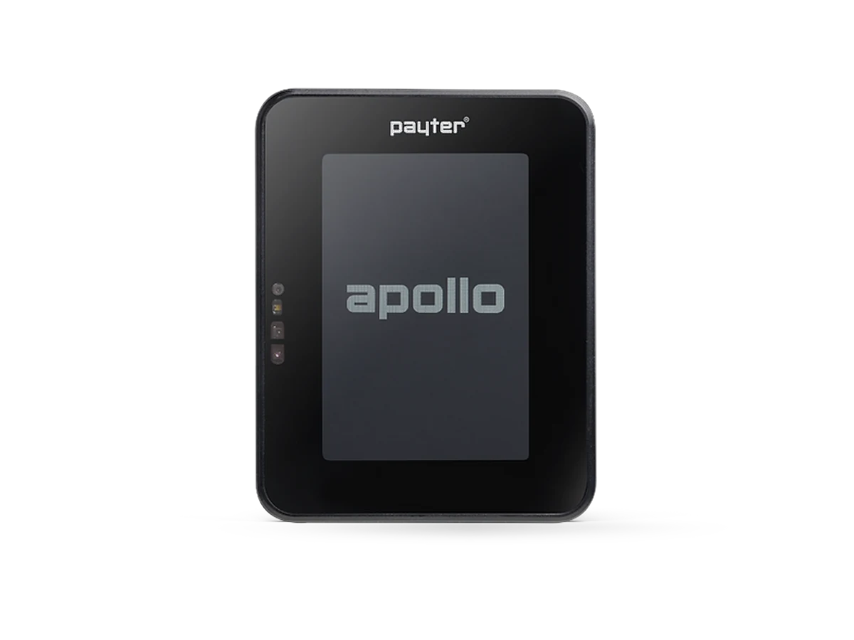 Payter Apollo betaalterminal met 3,5 inch touchscreen