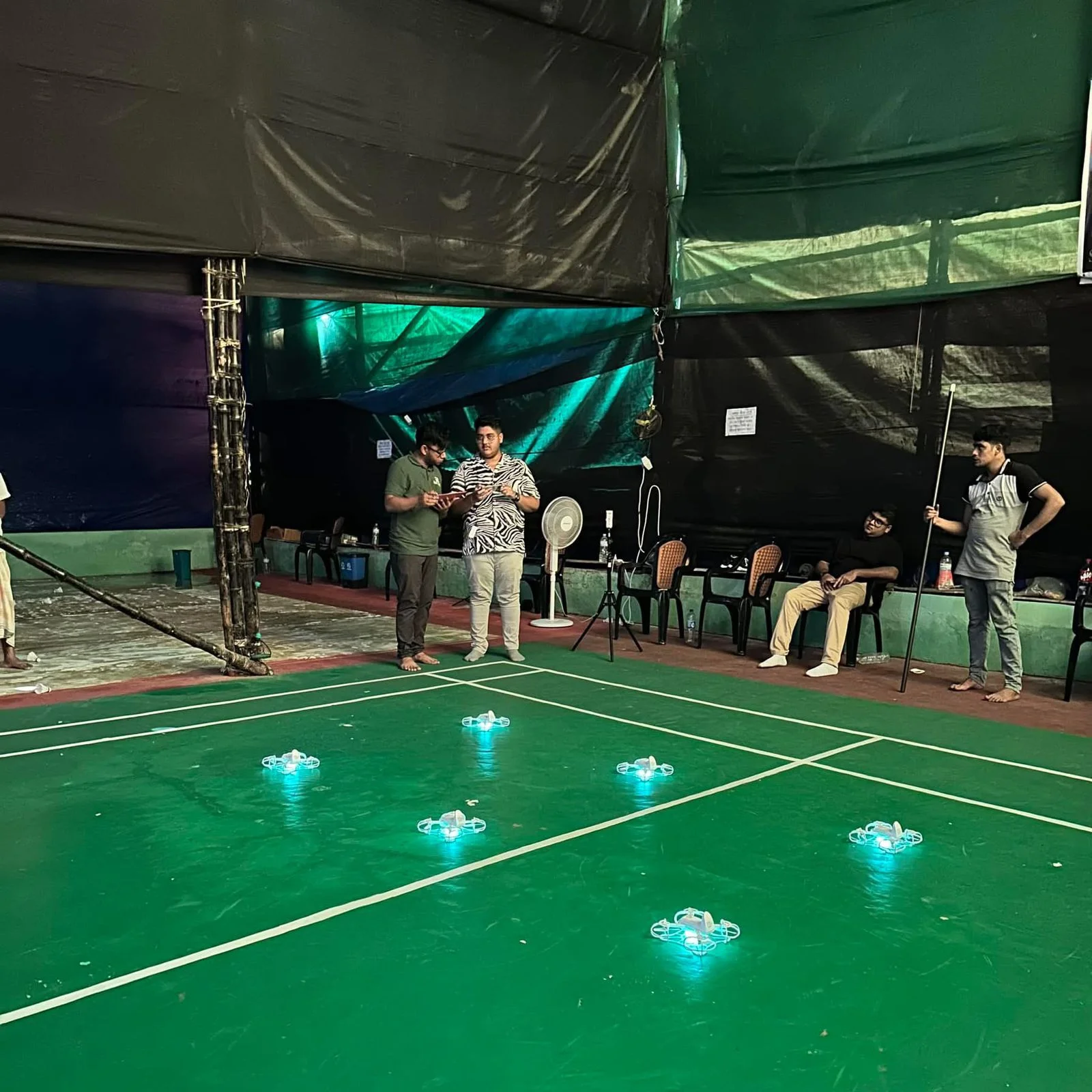 Drone Swarm Light Show