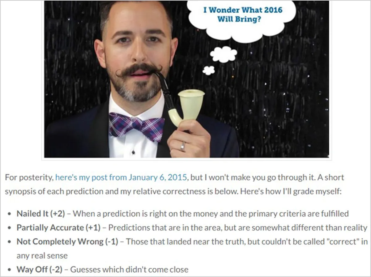 prediction follow-up pieces
