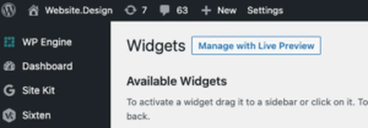 Plugins WordPress widgets