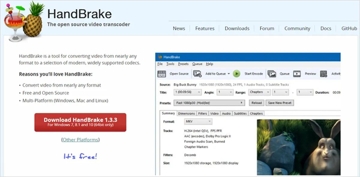 Handbrake (video transcoder)