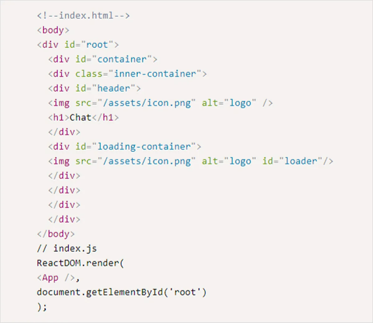 Application Shell