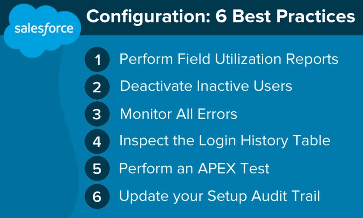 Salesforce Configuration: 6 Best Practices