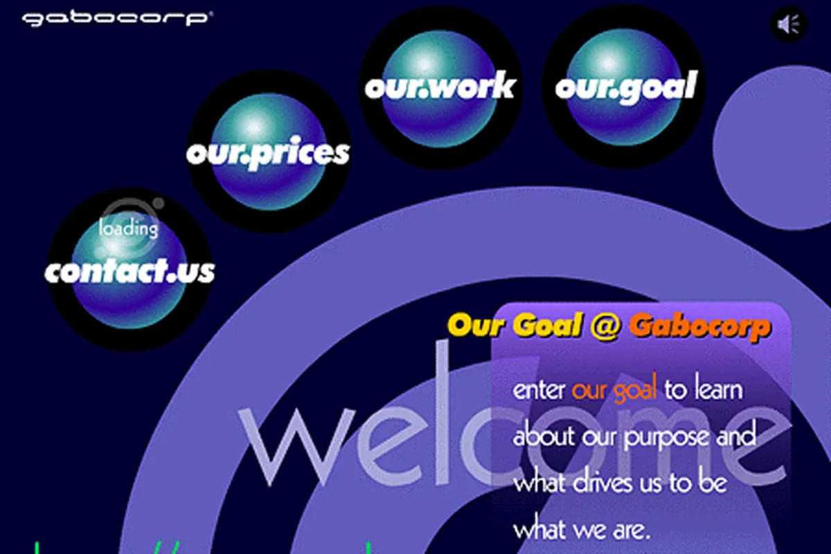 Gabacorp Flash Website