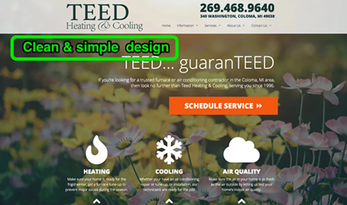 Clean and Simple Design