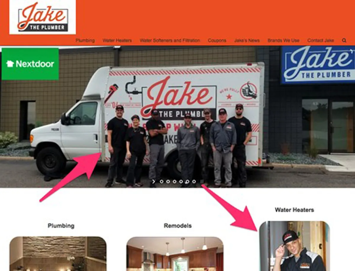 Jack The Plumber Website Images