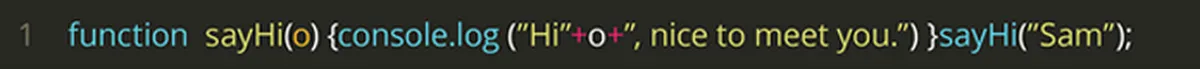 After Javascript Code Minification