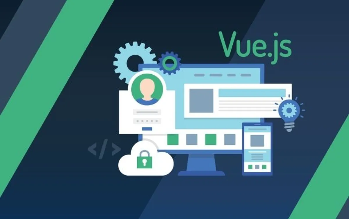 Vue.Js front-end web development stack