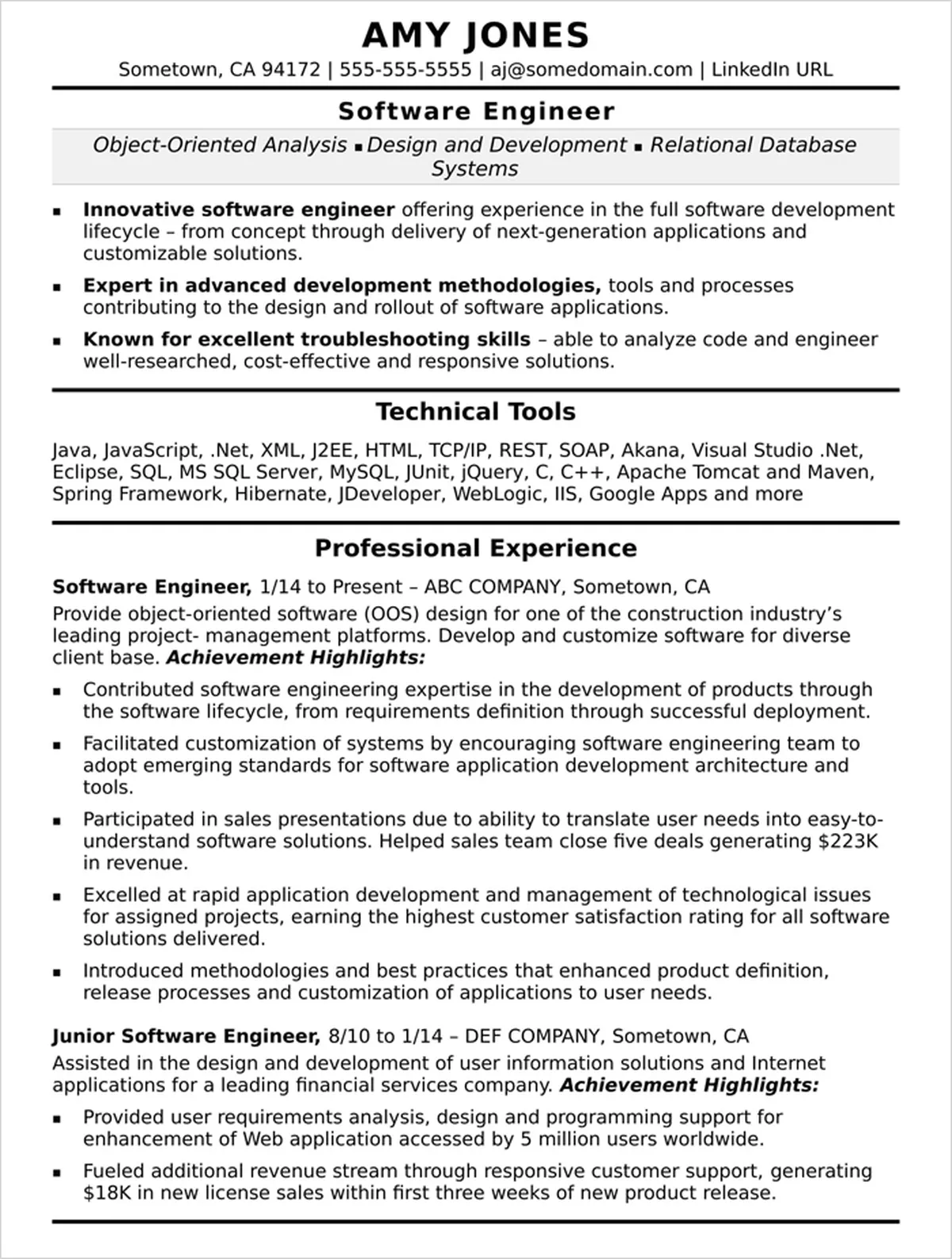 What To Include In Your Resume
