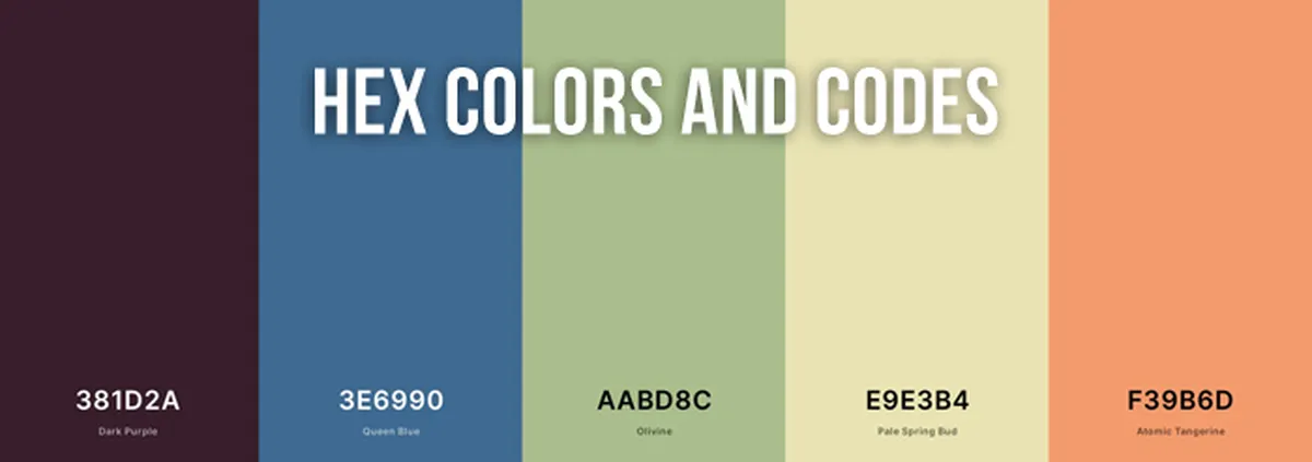 Introduction To Hex Colors And Codes