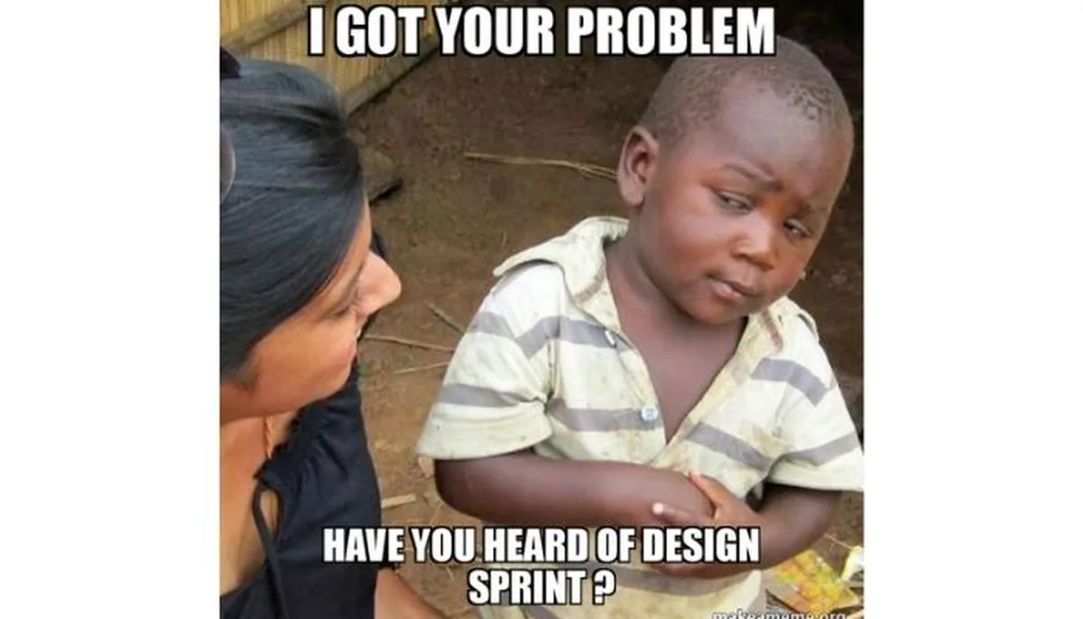 Design sprint meme