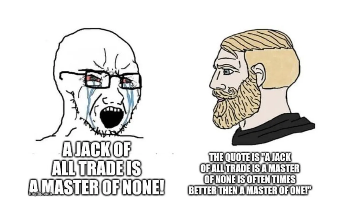 IT generalist meme