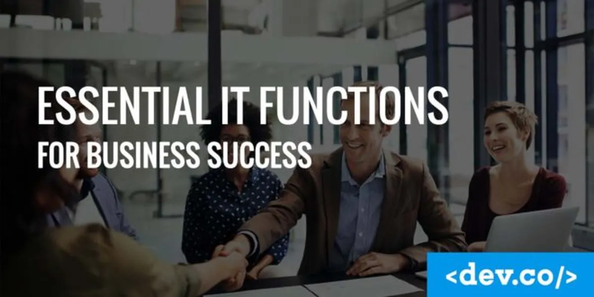 5 Essential IT Roles & Functions for Running Your Business — featured image