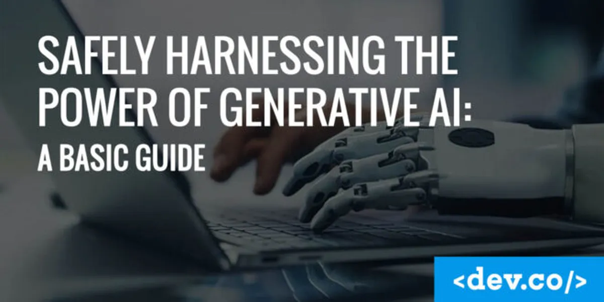Safely Harnessing the Power of Generative AI in Software Engineering: A Basic Guide — featured image