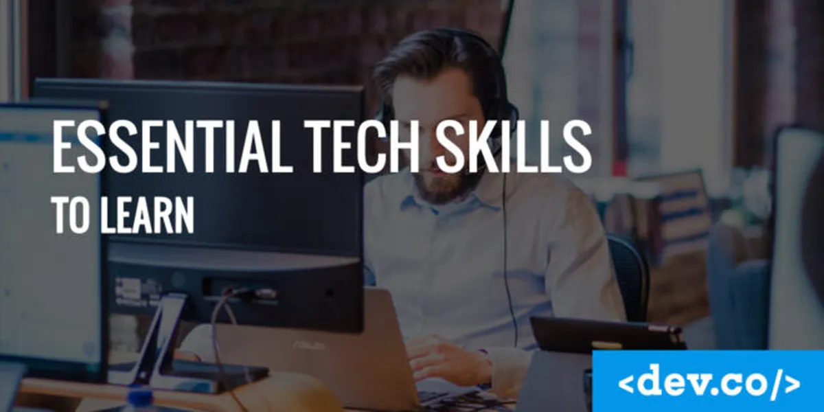 Five Essential Tech Skills to Learn — featured image