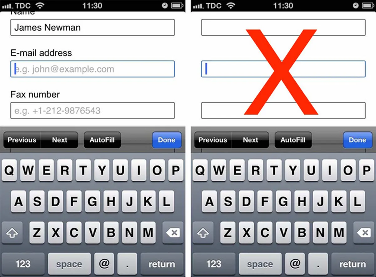 website designer set up the wrong forms-lead segmentation