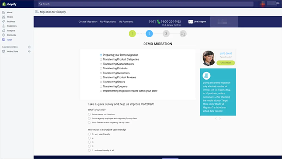 Shopify Migration