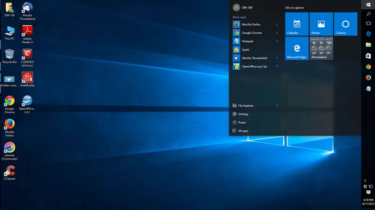 Customization of Modern Operating Systems