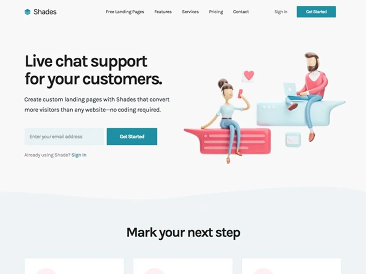 SaaS Application Free HTML Template