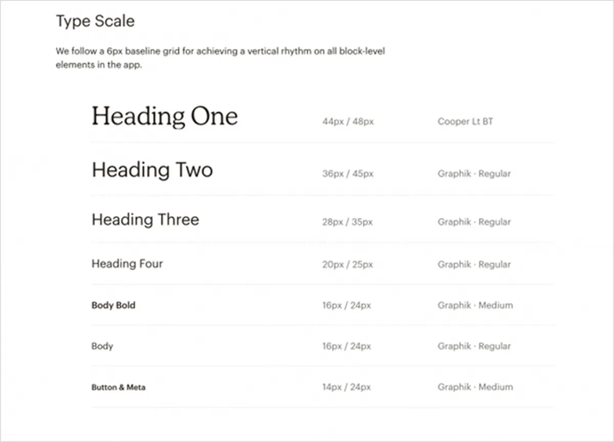 Define the Principles of Your Typography