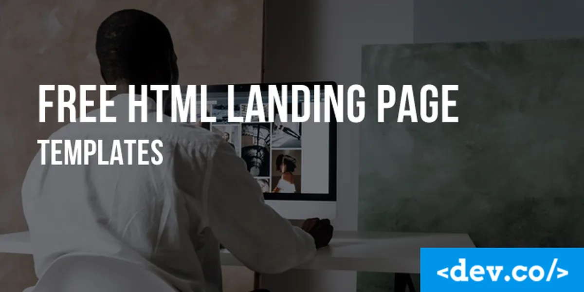Top 14 Websites for Free HTML Landing Page Templates — featured image