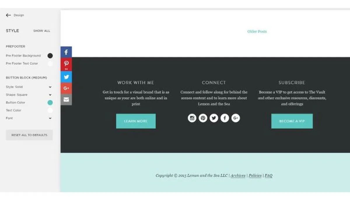 Examples of Well-Designed Website Footers