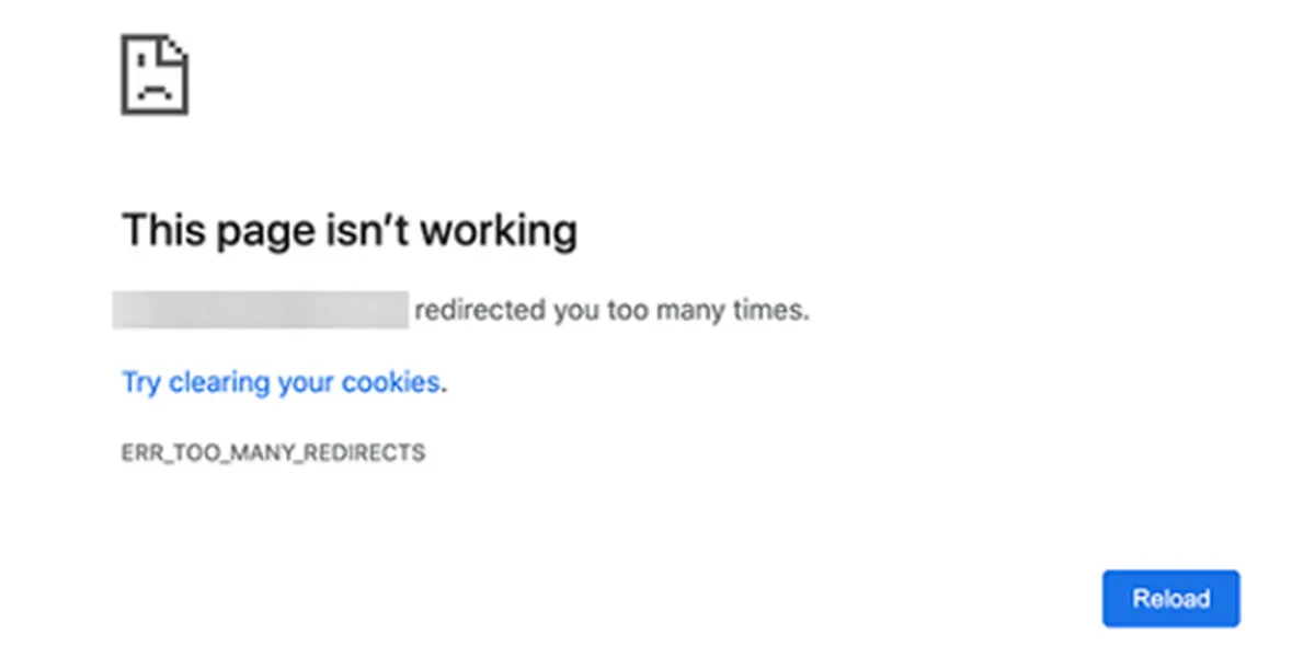 Redirect plugin failure
