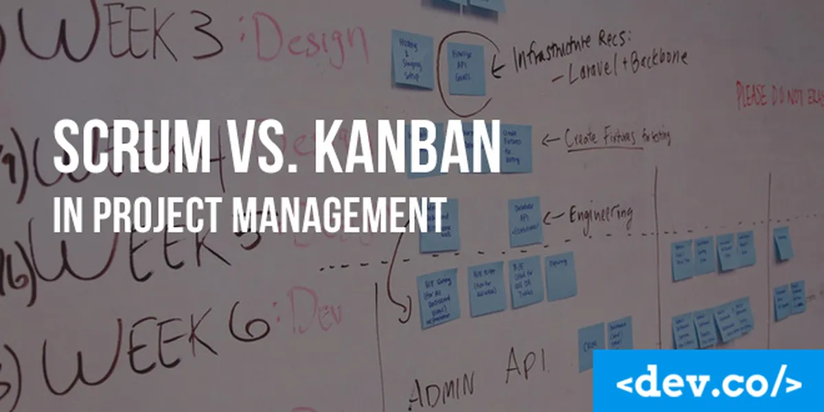 Scrum Vs. Kanban In Project Management: Which is Better for Which Project? — featured image