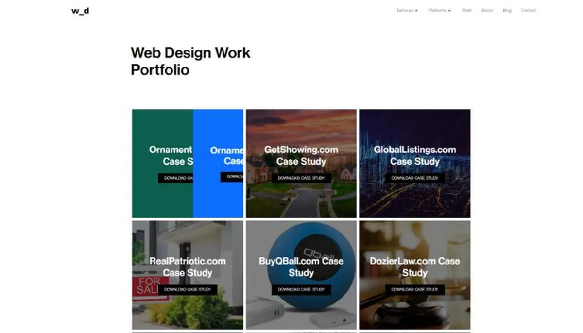 Web.design work portfolio