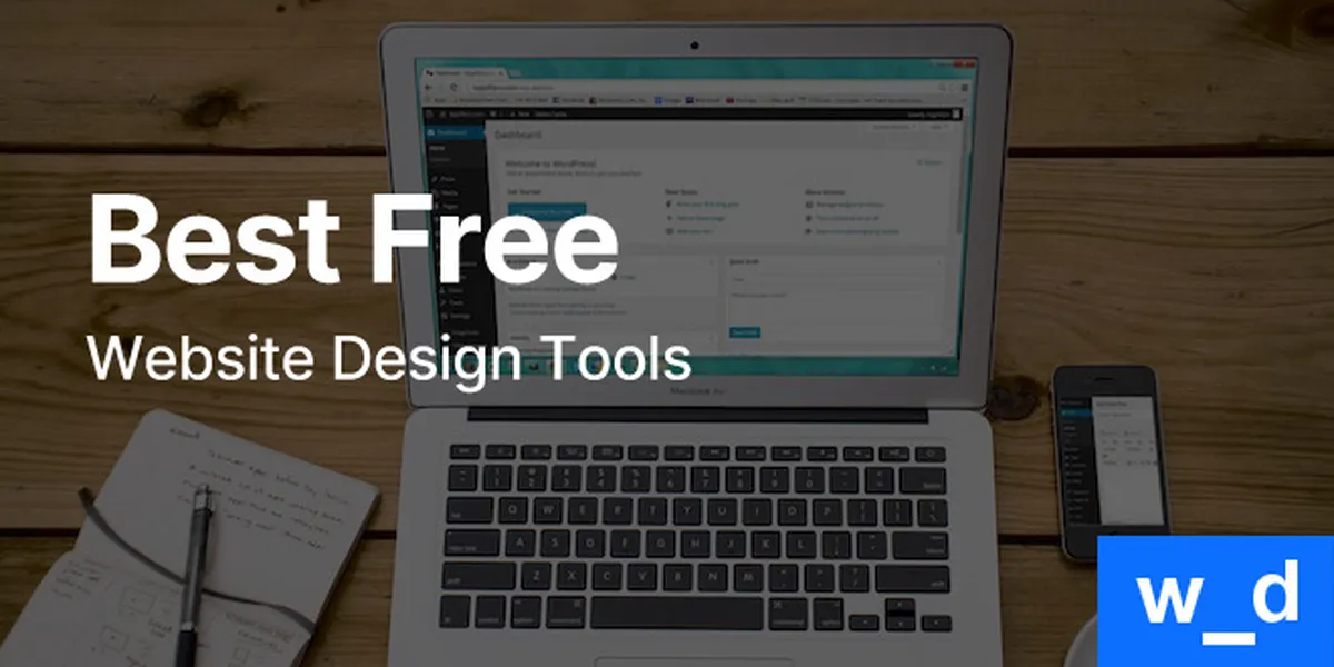 Best Free Website Design Tools 2023 — featured image