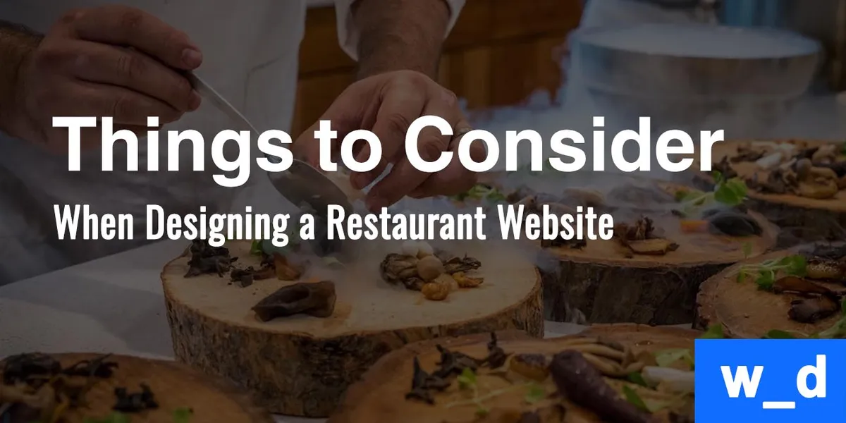 10 Things to Consider When Designing a Restaurant Website — featured image