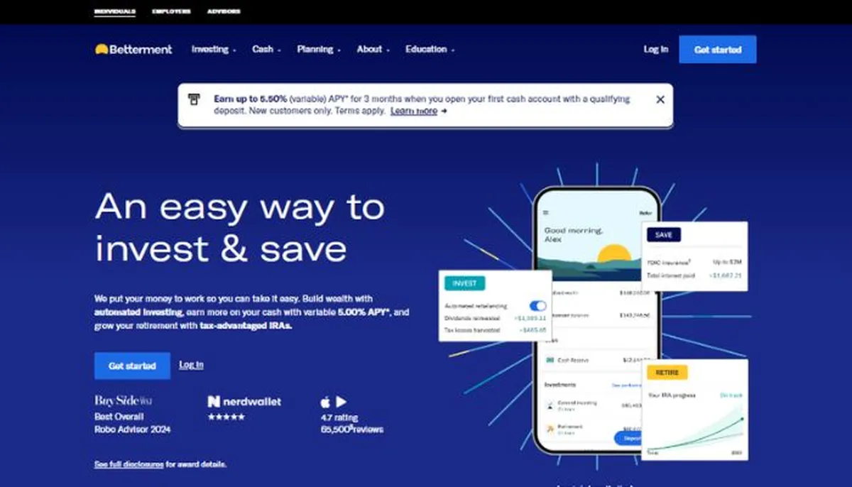 Financial Services Website