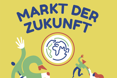 Plakat zur Veranstaltung mit Text: Fair, nachhaltig, lebenswert. 25.08.24 Schloßplatz Oldenburg, 11-17 Uhr