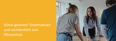 Zu sehen sind die Hauptpersonen der Agentur für Klimaschutz aus der gleichnamigen Mini-Serie, die in Zusammenarbeit der Stadt Oldenburg mit der Tremoniamedia GmbH erstellt wurde. Foto: Tremoniamedia GmbH