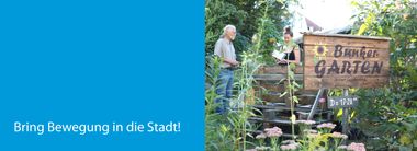 Bring Bewegung in die Stadt! Foto: Bunkergarten Oldenburg