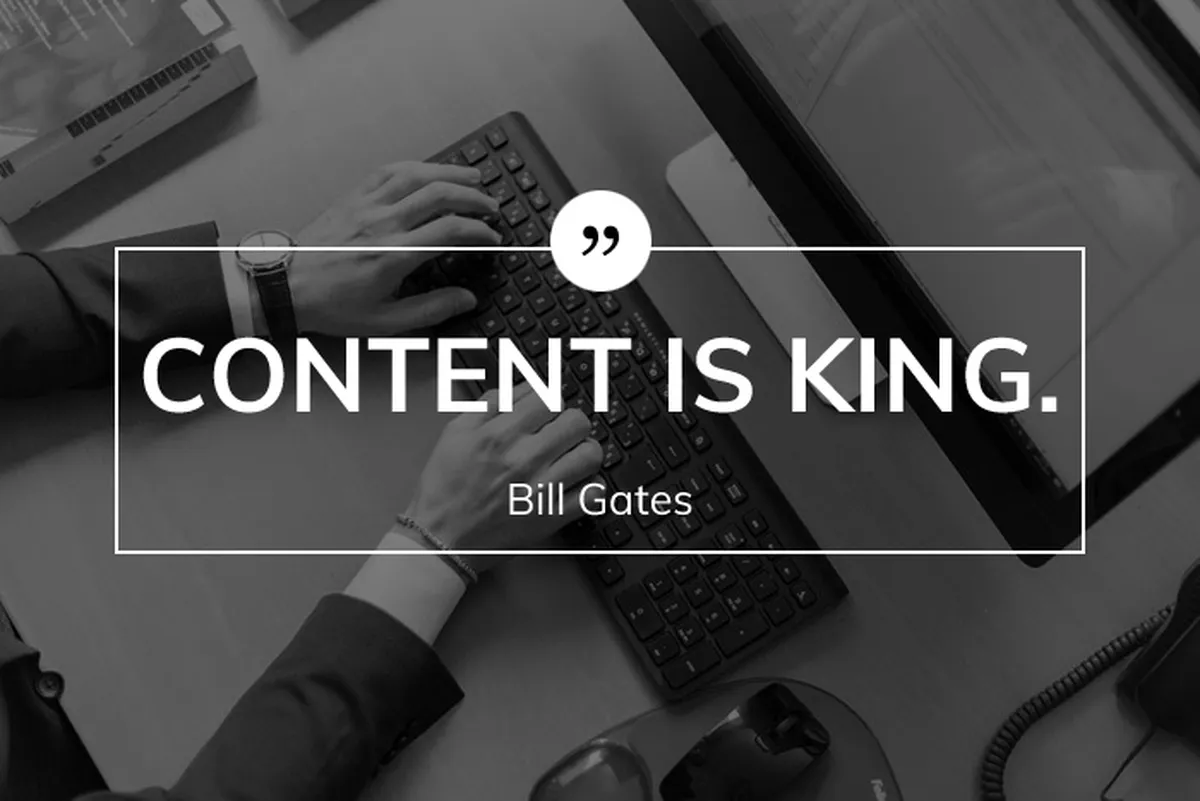Content Is King