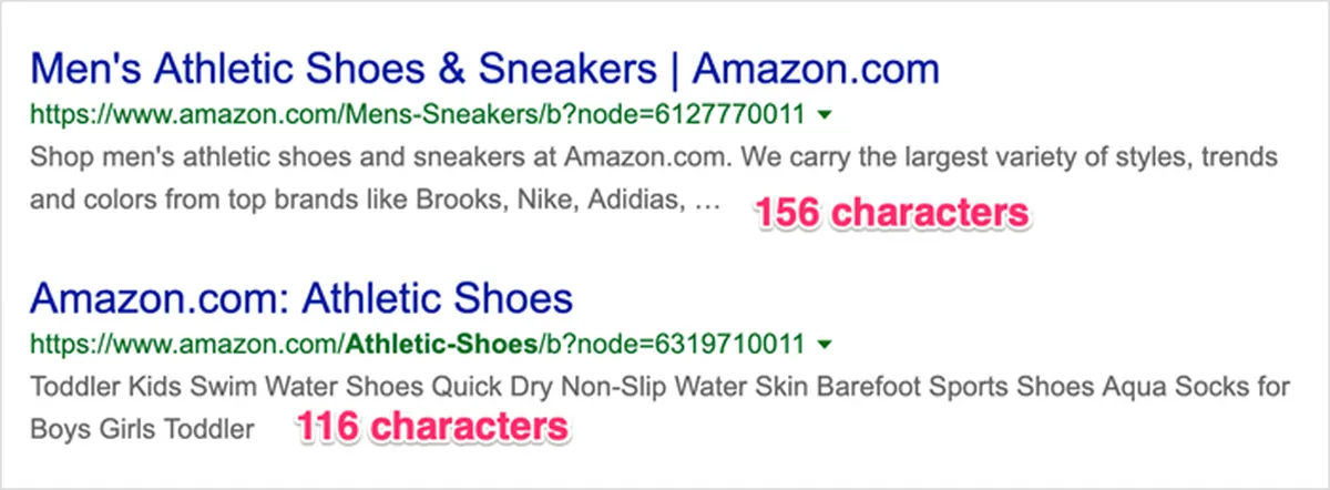 Meta Description - 156 Characters
