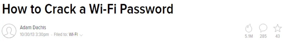 Lifehacker viral content piece