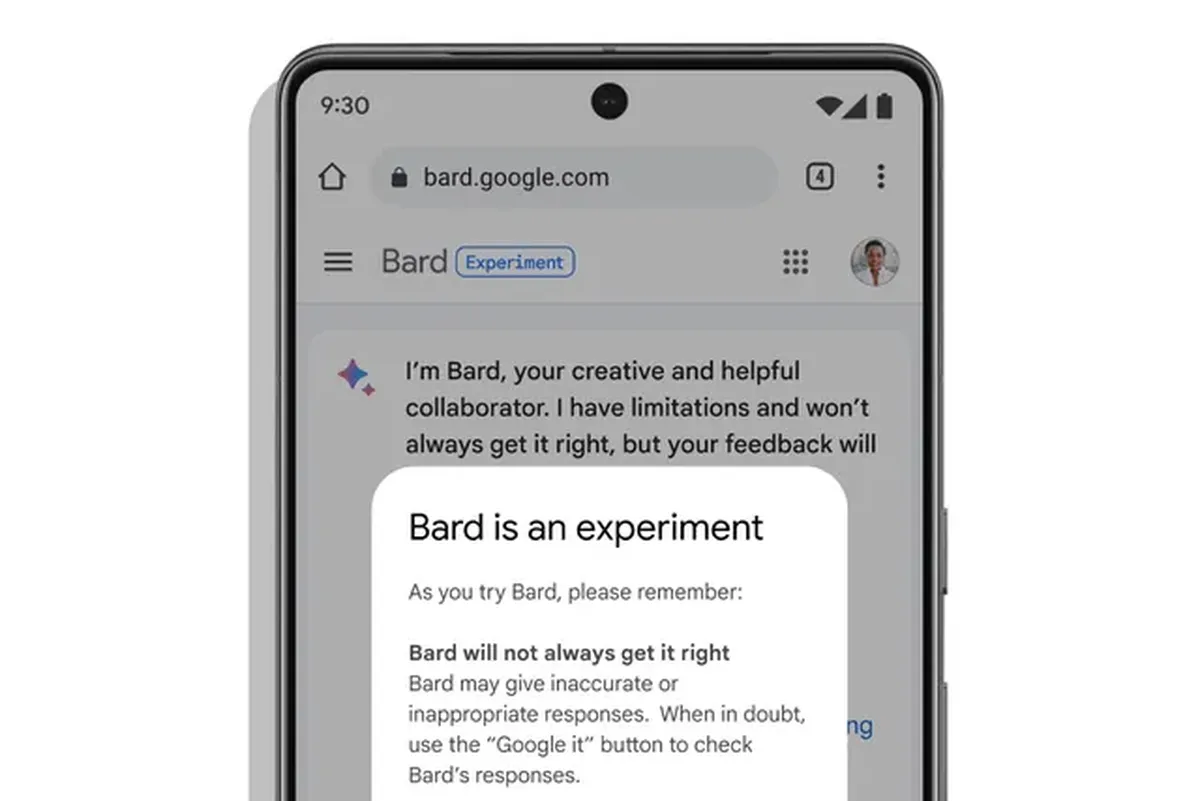Google bard, Bing ChatGPT