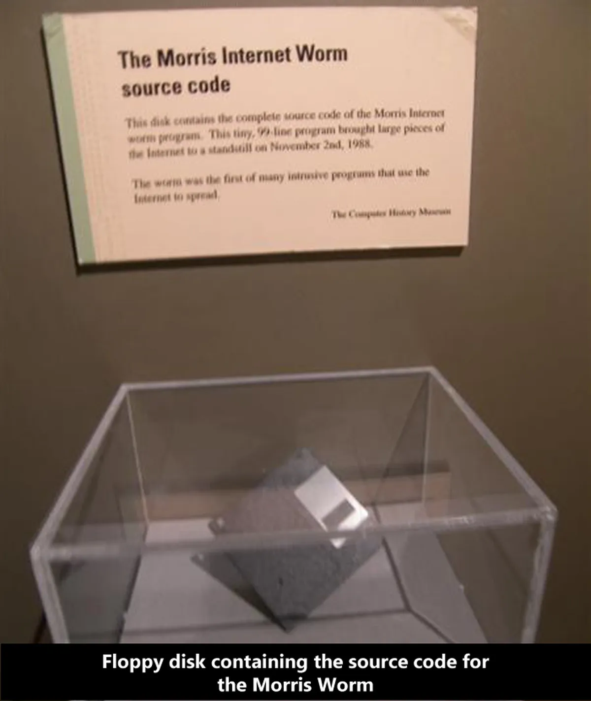1988 - The Morris Worm