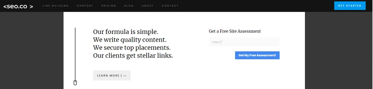 SEO.co uses conversion optimization tactics